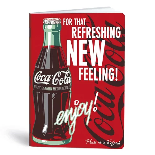 Füzet kockás LIPAMILL A/4 40 lapos Coca-Cola