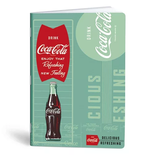Füzet kockás LIPAMILL A/4 40 lapos Coca-Cola