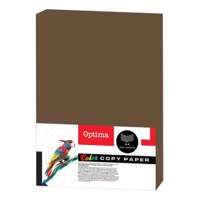   Fénymásolópapír színes OPTIMA A/4 80 g barna 500 ív/csomag