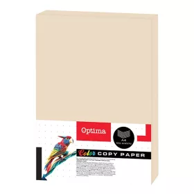  Fénymásolópapír színes OPTIMA A/4 80 g pasztell krém 500 ív/csomag