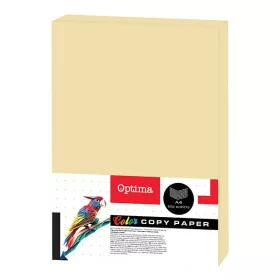   Fénymásolópapír színes OPTIMA A/4 80 g pasztell sárga 500 ív/csomag