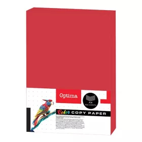   Fénymásolópapír színes OPTIMA A/4 80 g piros 500 ív/csomag