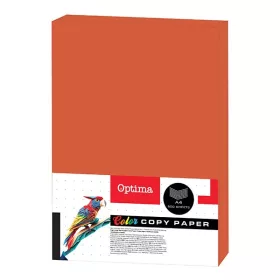   Fénymásolópapír színes OPTIMA A/4 80 g téglavörös 500 ív/csomag