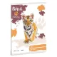 Füzet sima ARS UNA A/5 32 lapos 20-32 Bátor mancsok-Tigris