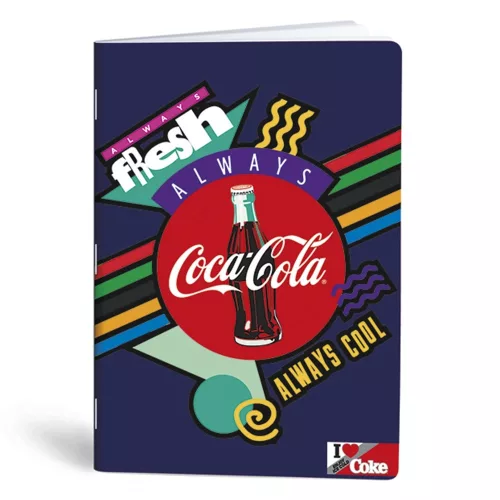 Füzet sima LIPAMILL A/4 40 lapos Coca-Cola