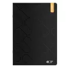Füzet sima ICO Student Black Prémium A/4 40 lapos