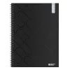 Spirálfüzet kockás ICO Student Black Prémium A/4 100 lapos