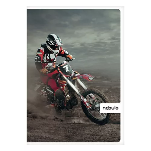 Spirálfüzet vonalas NEBULO Xtreme A/4 70 lapos