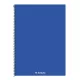 Spirálfüzet kockás FORTUNA Monocolor A/4 70 lapos sötétkék