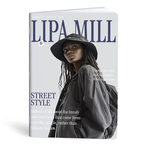 Füzet vonalas LIPAMILL A/4 40 lapos Style magazine