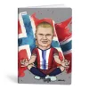 Füzet vonalas LIPAMILL A/4 40 lapos Football icons