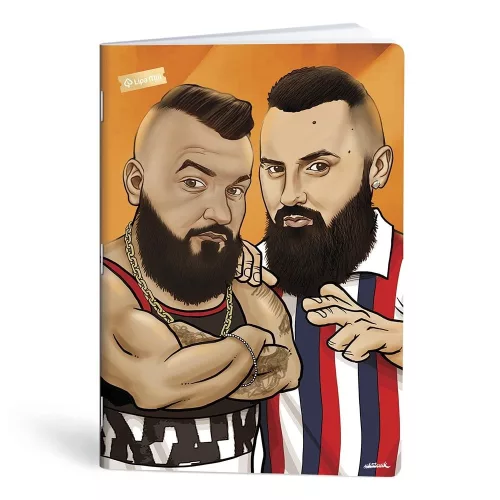 Füzet vonalas LIPAMILL A/4 40 lapos Pop icons