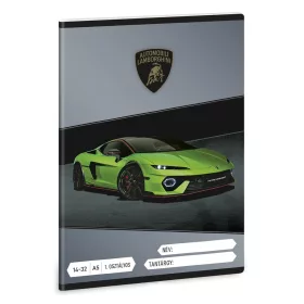   Füzet vonalas ARS UNA A/5 32 lapos 14-32 1.osztályos Lamborghini 5522