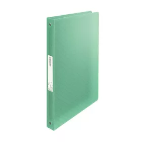   Gyűrűskönyv ESSELTE Colour Breeze A/4 25 mm 4 gyűrű PP átlátszó zöld
