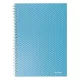 Spirálfüzet vonalas ESSELTE A/5 80 lapos Colour Breeze kék