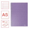 Spirálfüzet vonalas ESSELTE A/5 80 lapos Colour Breeze levendula