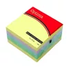Öntapadós jegyzettömb OPTIMA 76x76mm pasztell 400 lap