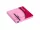Öntapadós jegyzettömb OPTIMA 75x75mm neon rózsa 100 lap