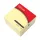 Öntapadós jegyzettömb OPTIMA 75x75mm sárga 450 lap