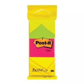   Öntapadós jegyzettömb 3M Post-it LP6812 38x51mm neon  3x100 lap