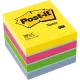 Öntapadós jegyzettömb 3M Post-it LP2051U 51x51mm mini kocka ultra színek 400 lap