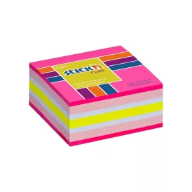   Öntapadós jegyzettömb STICK'N 51x51mm neon rózsaszín mix 250 lap