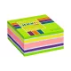 Öntapadós jegyzettömb STICK'N 76x76mm neon zöld mix 400 lap