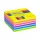 Öntapadós jegyzettömb STICK'N 76x76mm neon sárga mix 400 lap