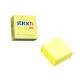 Öntapadós jegyzettömb STICK'N 76x76mm neon sárga 400 lap