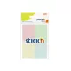 Öntapadós jegyzettömb STICK'N 38x51mm pasztell mix 4x50 lap