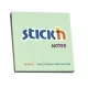 Öntapadós jegyzettömb STICK'N 76x76mm pasztell zöld 100 lap