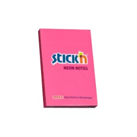   Öntapadós jegyzettömb STICK'N 76x51mm neon pink 100 lap
