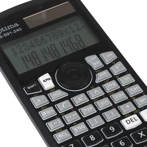 Számológép tudományos OPTIMA SS-591 240 funkciós 12 digit
