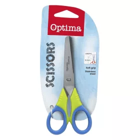 Olló iskolai OPTIMA kerekített 13cm vegyes színek