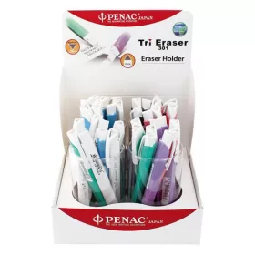   Radír stift PENAC TRI nyomógombos cserélhető betétes mechanikus radír