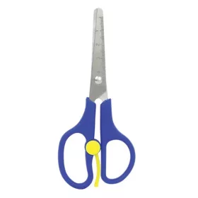   Olló iskolai FIORELLO GR-6500 rásegítős balkezes kerekített hegy 13cm
