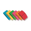 Radír KOH-I-NOOR íves kicsi vegyes színek 47x28x15mm