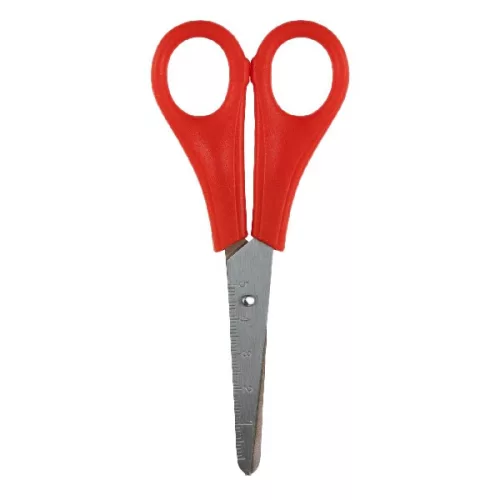 Olló iskolai ASTRA kerekített vonalzós 13cm