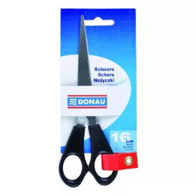 Olló irodai DONAU 16cm fekete