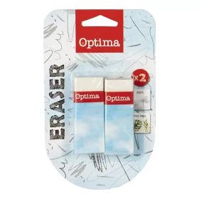 Radír OPTIMA papírtokos 2db/bliszter