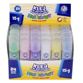 Ragasztóstift ASTRA átlátszó pasztell 15g