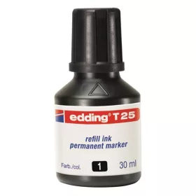 Tinta EDDING T25 fekete 25 ml