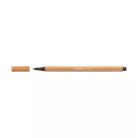 Filctoll STABILO Pen 68 sötét okker