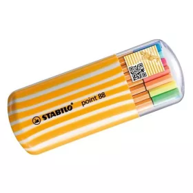 Tűfilc STABILO Point 88 Zebrui 20 darabos (15+5)