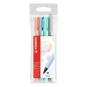 Filctoll STABILO PointMax PASTEL 4 darabos