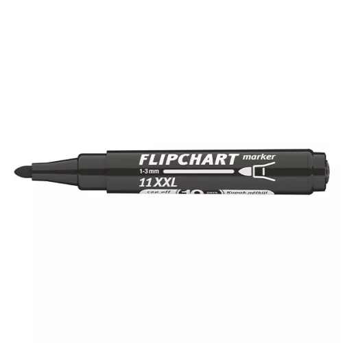 Flipchart marker ICO Artip 11 XXL kerek fekete 1-3mm
