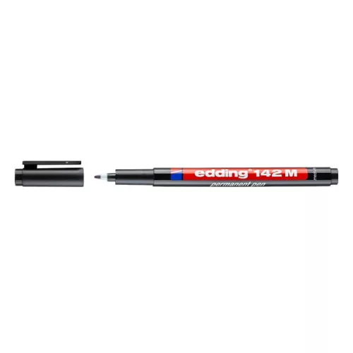 Alkoholos marker EDDING 142M fekete