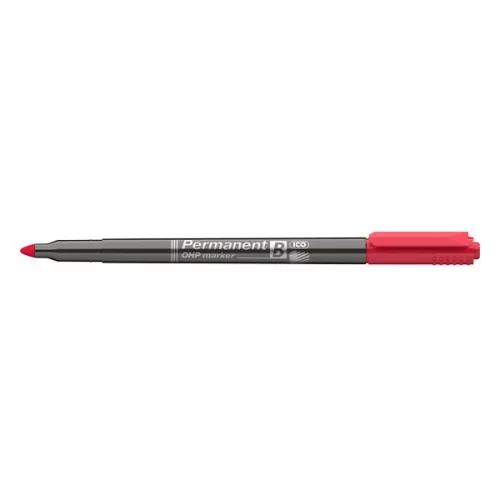 Alkoholos marker ICO OHP B piros