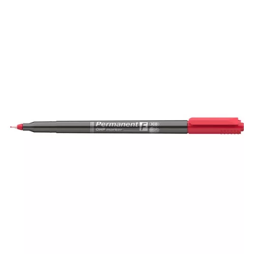Alkoholos marker ICO OHP F piros
