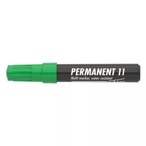 Alkoholos marker ICO Permanent 11 zöld